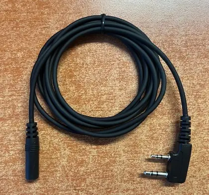 Race Receiver Adapter Stereo Long 2-Meter