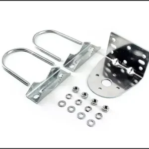 Antenna Mount Right Angle with U Bolts (Aluminum)