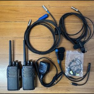 Short Course Complete Digital Radio Solution (Shoulder Mic)